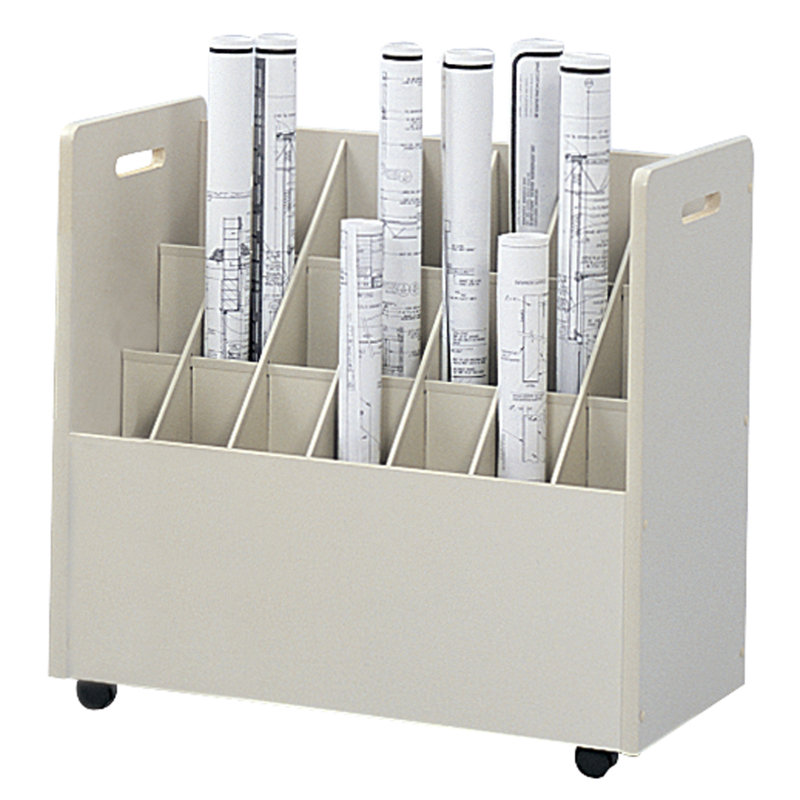 Safco Products Mobile Roll File Filing Cart Wayfair